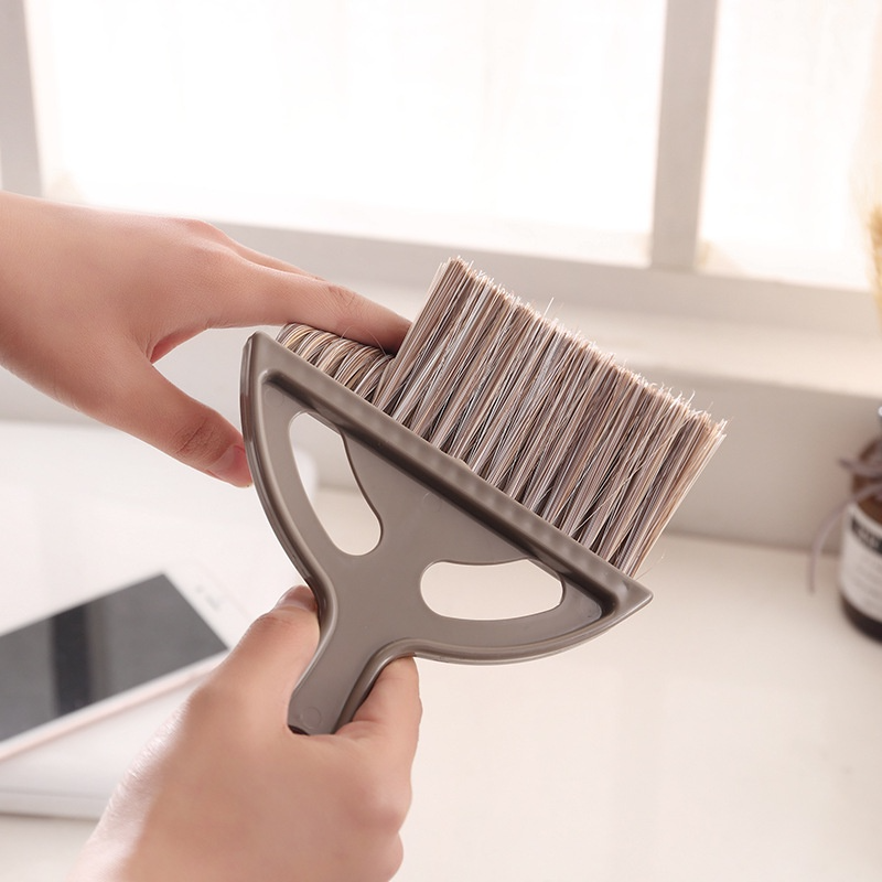 Bộ Chổi Và Xẻng Mini Quét Bụi Bàn Phím Vệ Sinh Nhà Cửa Tiện Dụng - Chổi + Hót Rác Mini