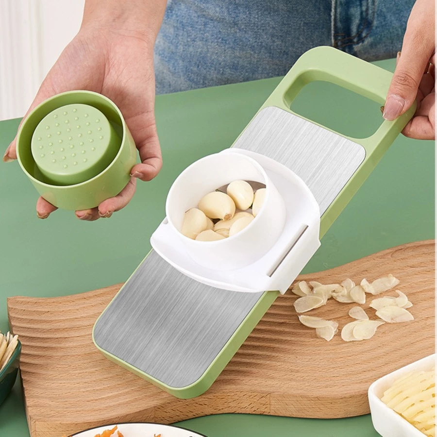 Bộ Nạo Rau Củ Qủa 5 Lưỡi, Dụng Cụ Bào Nạo Có Tay Cầm An Toàn Tiện Dụng Dễ Vệ Sinh