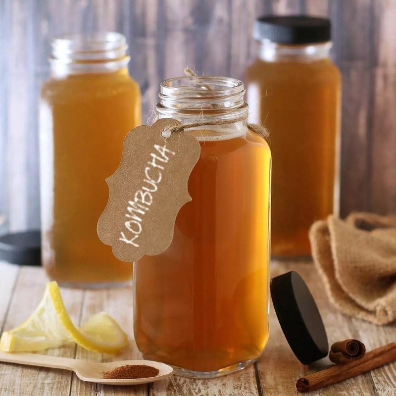 Chai Thuỷ Tinh Đựng Nước Ép Chai Thủy Tinh Vuông Cao Nắp Nhựa, Nhôm 250ml -300ml 350ml 500ml Chai Đựng Sữa Hạt