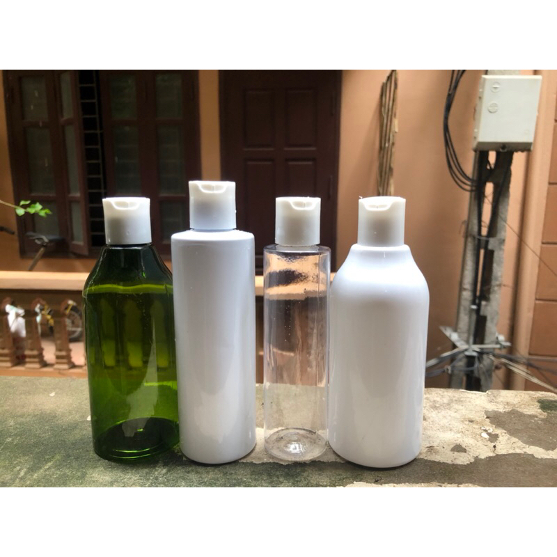 Chai nhựa nắp bật nhấn press siêu dày dặn (dung tích 150ml/250ml/300ml)