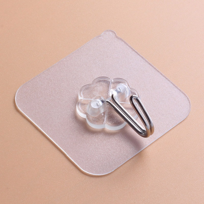 Combo 10 móc bạc dán tường, móc dán tường, móc treo chịu lực siêu dính treo đồ,đa năng tiện ích inox 304
