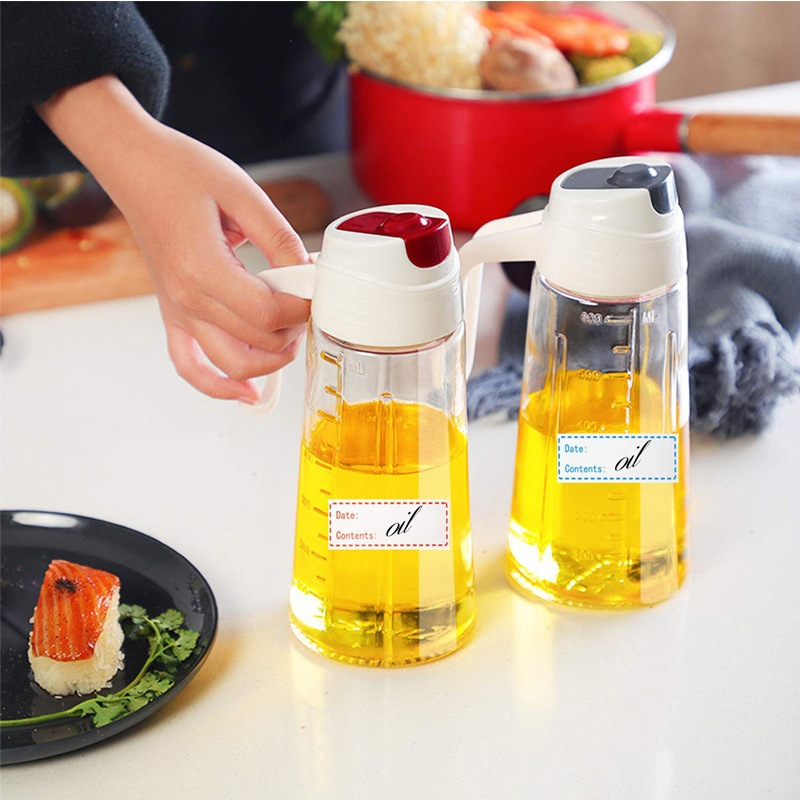 Cuộn Giấy Ghi Chú Dán Nhãn Thực Phẩm, Giấy Note Dán Lọ Gia Vị Nhà bếp, Túi Đựng Thức Ăn