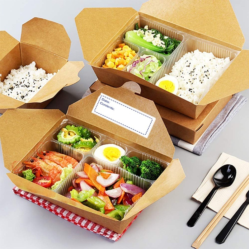 Cuộn Giấy Ghi Chú Dán Nhãn Thực Phẩm, Giấy Note Dán Lọ Gia Vị Nhà bếp, Túi Đựng Thức Ăn