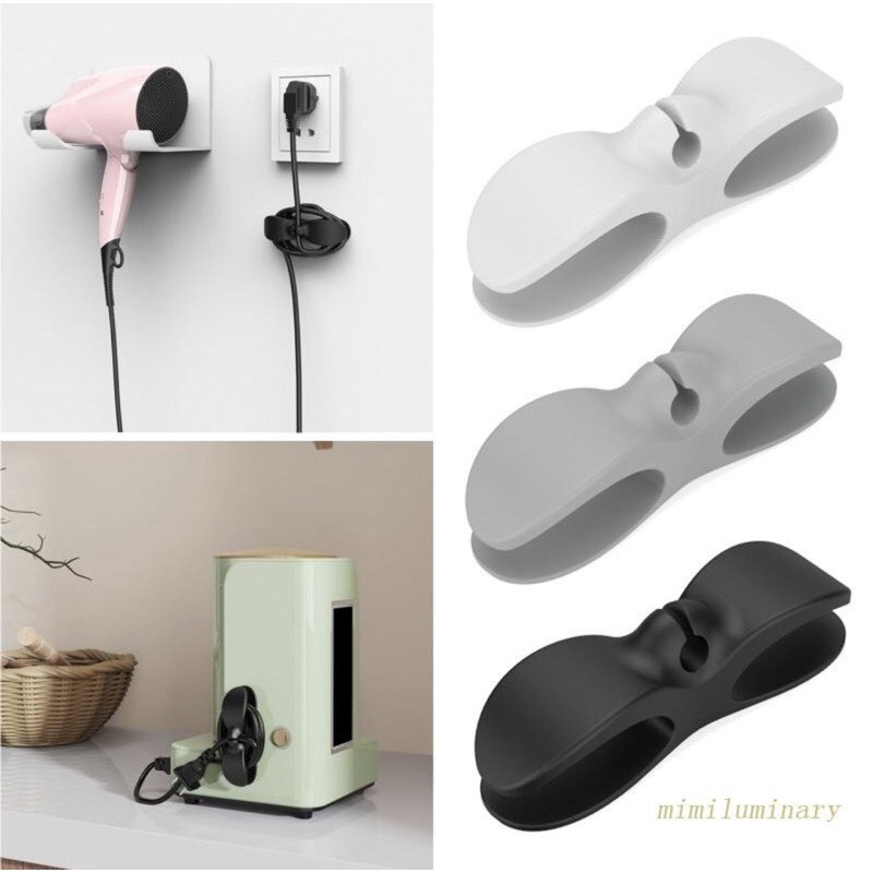 Dụng Cụ Quấn Dây Điện Gọn Gàng, Giá Đỡ Cố Định Dây Cáp Cho Các Thiết Bị Gia Đình