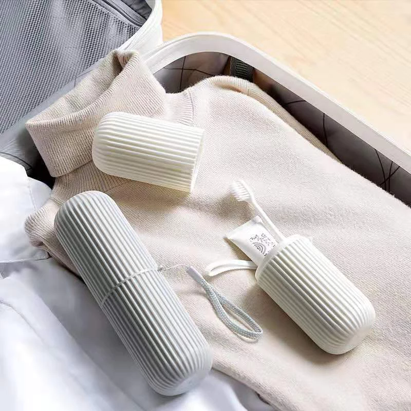 Hộp Đựng Bàn Chải, Kem Đánh Răng Du Lịch Tiện Lợi, Hộp Đựng Đồ Cá Nhân Đa Năng