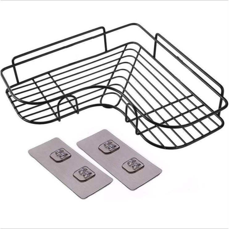 Kệ Góc Inox Để đồ Gắn Tường Đa Năng
