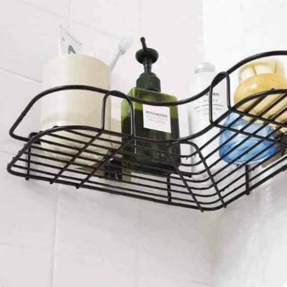 Kệ Góc Inox Để đồ Gắn Tường Đa Năng