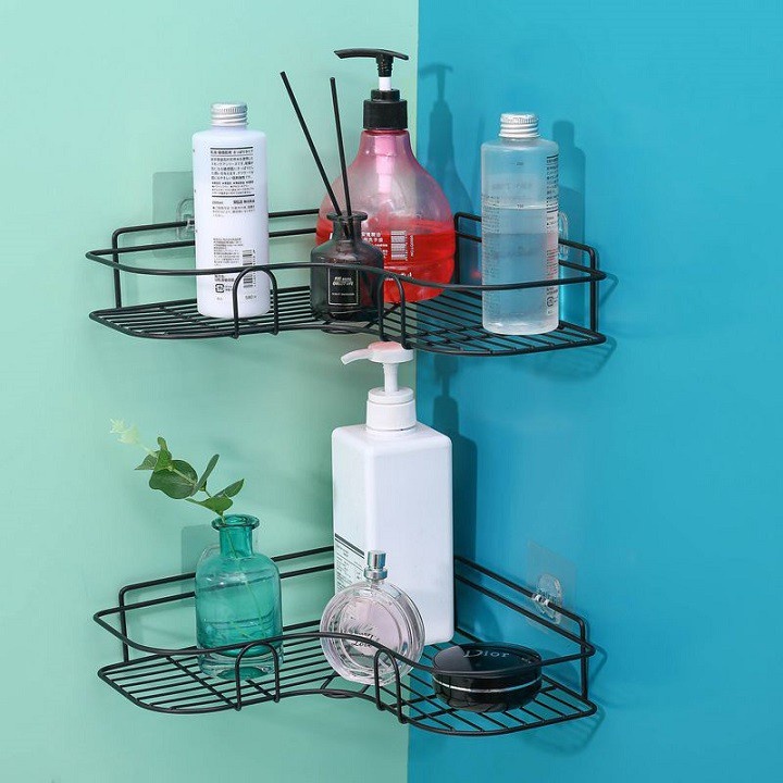 Kệ Góc Inox Để đồ Gắn Tường Đa Năng