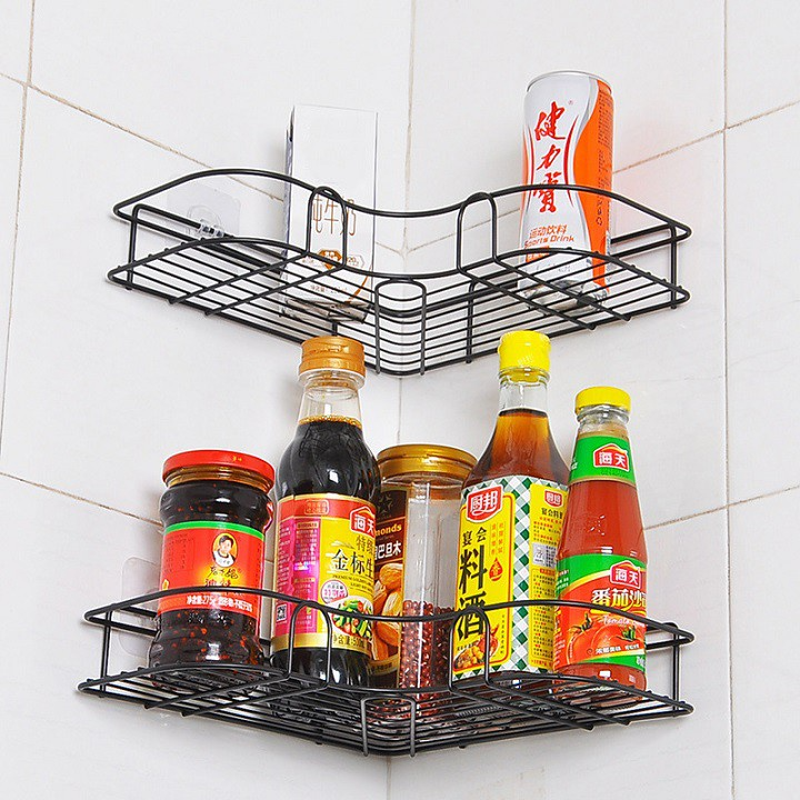 Kệ Góc Inox Để đồ Gắn Tường Đa Năng