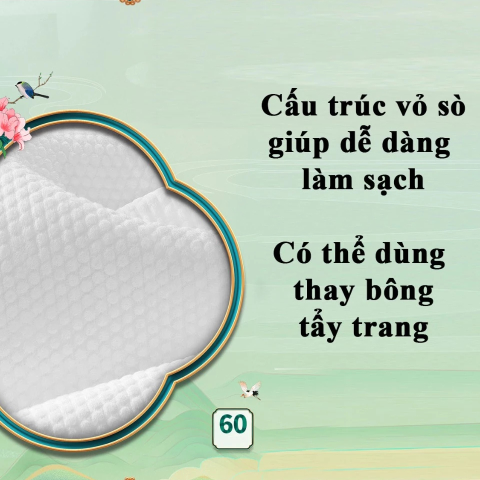 Khăn Mặt Khô Dùng 1 Lần, Khăn Khô Đa Năng Dạng Rút Cotton Soft Towel Chất Liệu Cotton Mềm Mịn