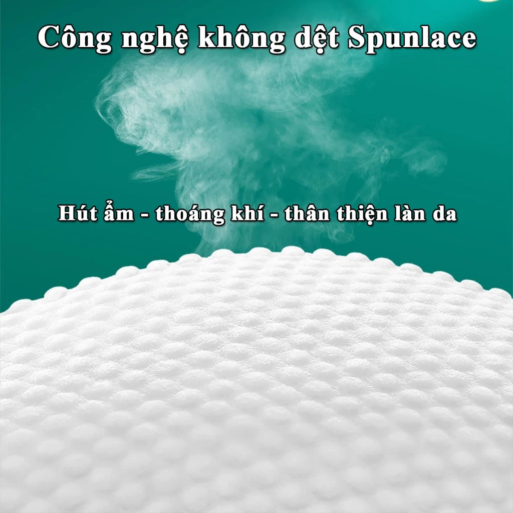 Khăn Mặt Khô Dùng 1 Lần, Khăn Khô Đa Năng Dạng Rút Cotton Soft Towel Chất Liệu Cotton Mềm Mịn