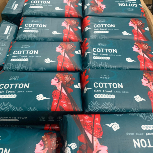 Khăn Mặt Khô Dùng 1 Lần, Khăn Khô Đa Năng Dạng Rút Cotton Soft Towel Chất Liệu Cotton Mềm Mịn