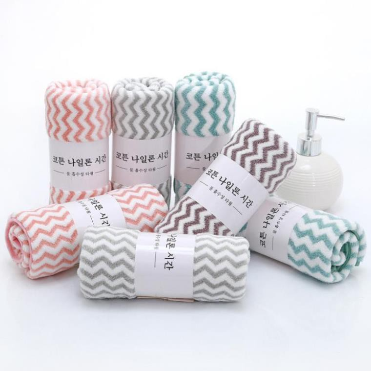 Khăn Mặt lông cừu xuất Hàn, Khăn Mặt Lông Cừu Siêu Mềm, kích thước 30x50cm
