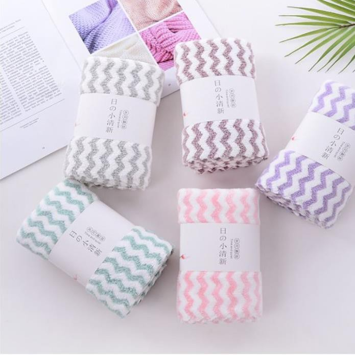 Khăn Mặt lông cừu xuất Hàn, Khăn Mặt Lông Cừu Siêu Mềm, kích thước 30x50cm