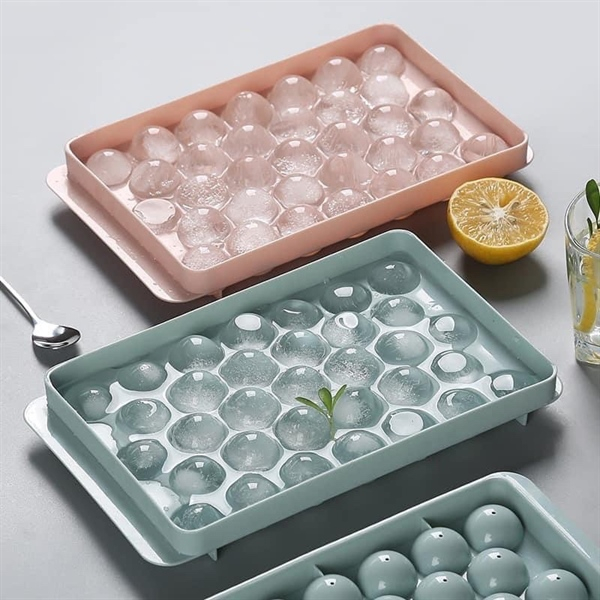 Khay đá, Khay Làm Đá Silicon Có Nắp, Khay làm đá Silicone có nắp đậy