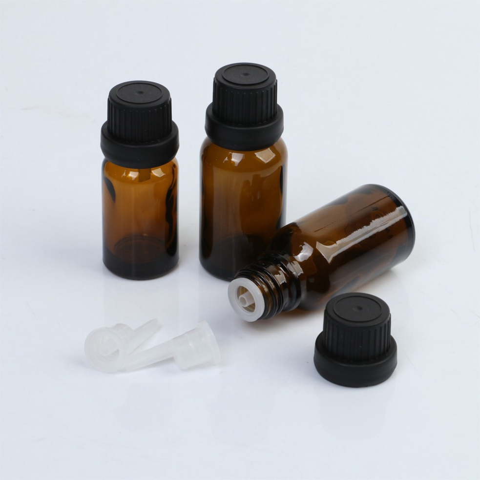 Lọ Đựng Tinh Dầu ĐEN TO Nhỏ Giọt dung tích 10ML 20ML 30ML 50ML 100ML Chiết Serum, Tính Chất - Nắp đen