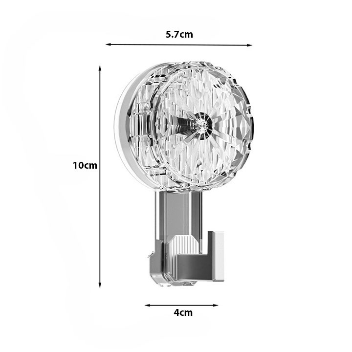 Móc Treo Đồ Hút Chân Không Nhà Tắm Nhà Bếp Đa Năng, Móc Treo Tường Chịu Lực Tốt Không Cần Khoan Đục Tái Sử Dụng