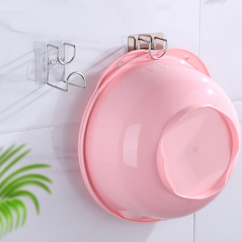 Móc Treo Thau Chậu Dán Tường Đa Năng