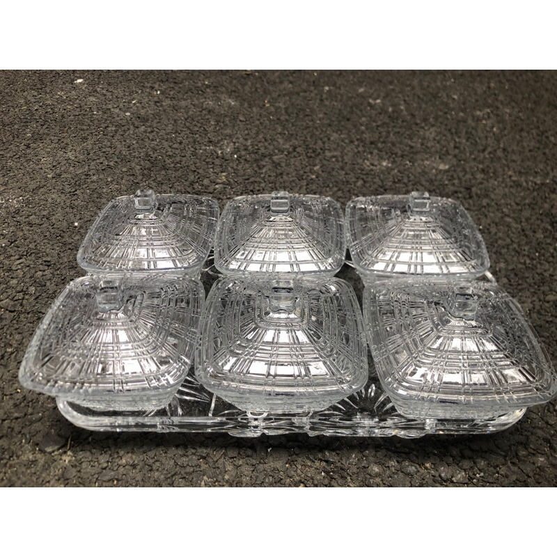 Thố Mứt Thủy Tinh, Hũ Thuỷ tinh đựng bánh kẹo, Lọ thuỷ tinh Đựng nến, gia vị nhà bếp chính hãng DELI (nhiều mẫu)