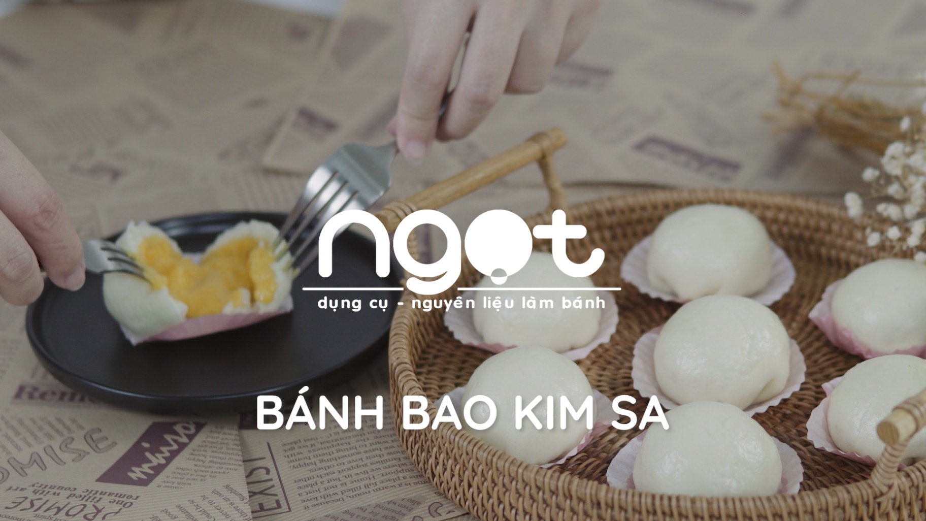 Mách bạn cách làm bánh bao kim sa ngon hết nấc, nhất định phải thử!