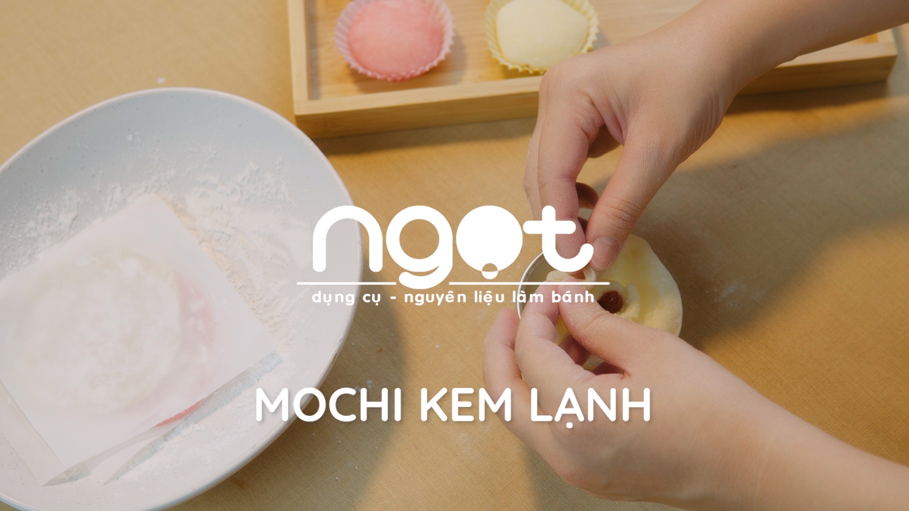 Giải nóng mùa hè cùng cách làm bánh Mochi kem lạnh ngon đúng điệu