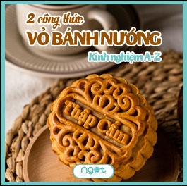 Hướng dẫn làm vỏ bánh trung thu sắc nét, độ cứng mềm như ý