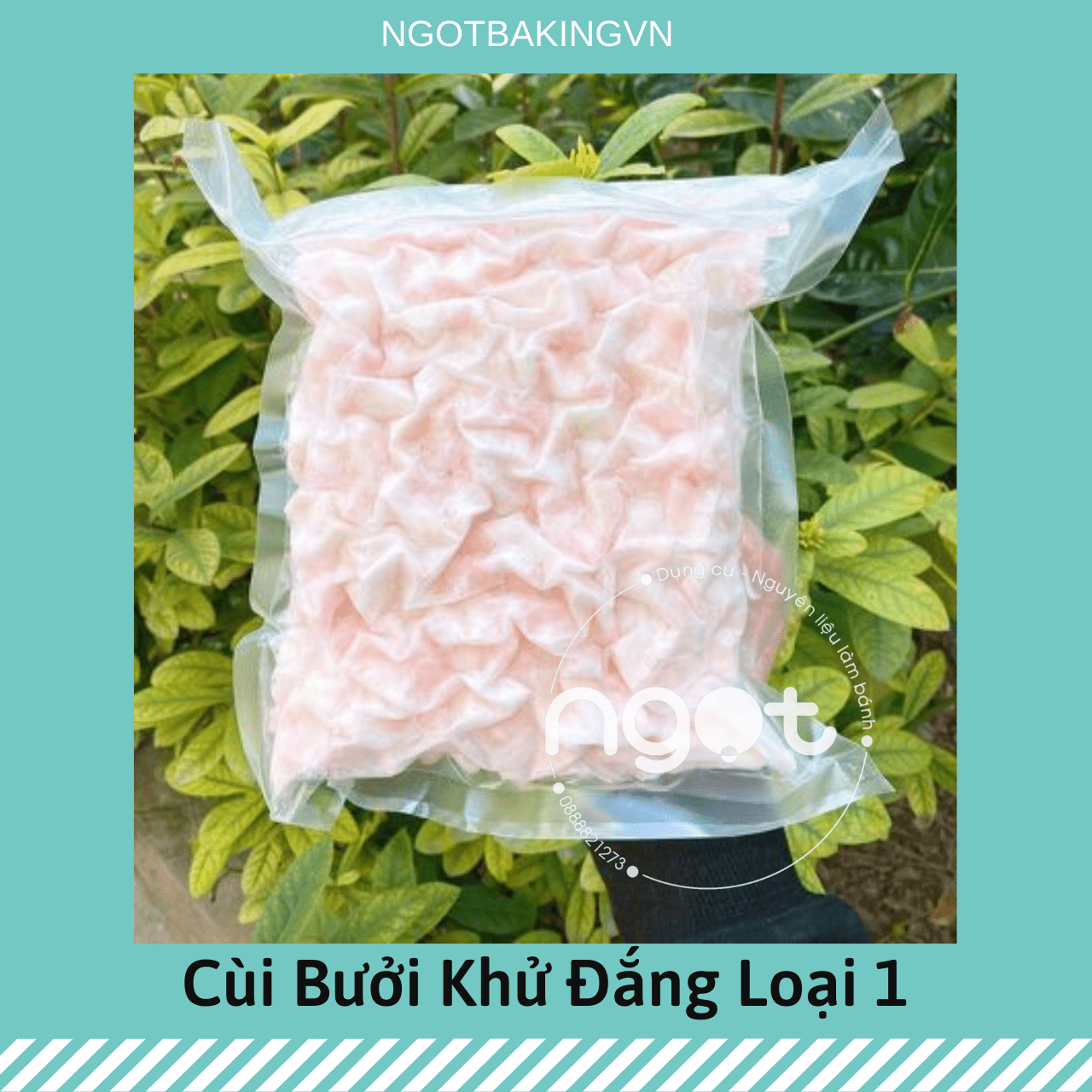 Cùi bưởi khử đắng loại 1 - 1kg