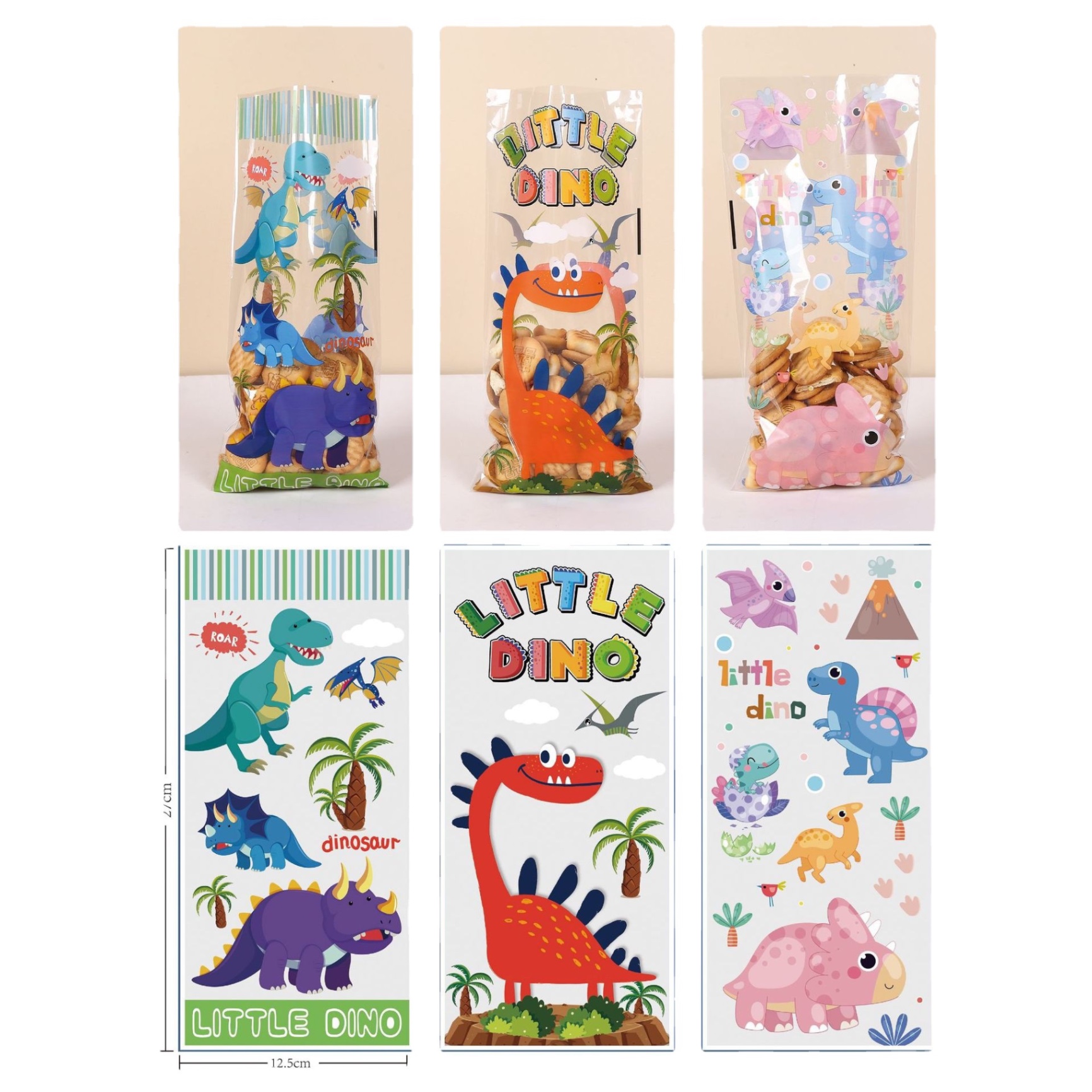 Túi buộc mẫu cute 12.5*27 ngẫu nhiên (cái)