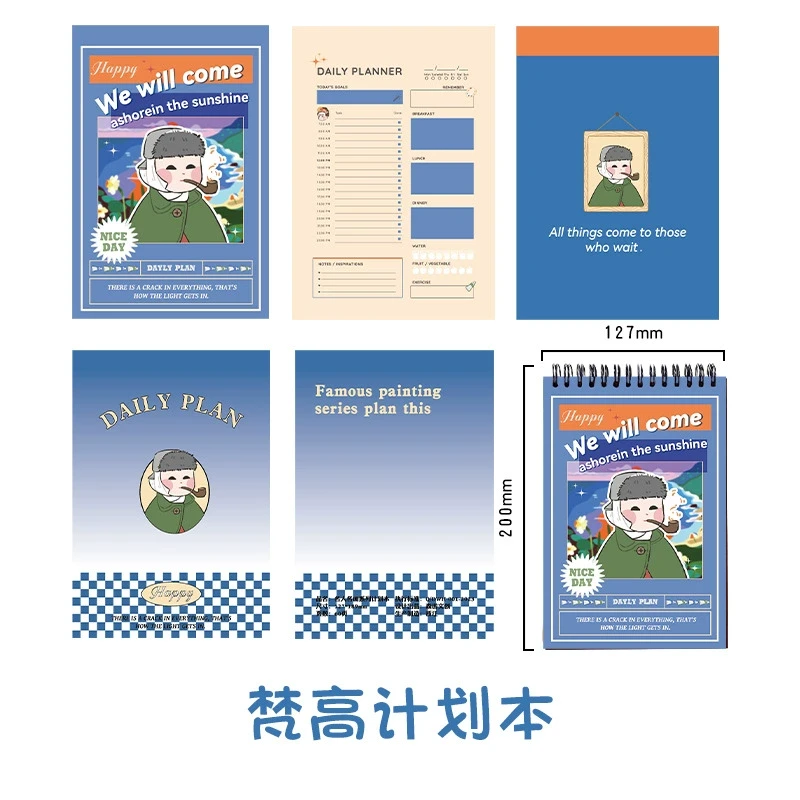 Sổ kế hoạch Daily Planner lò xo