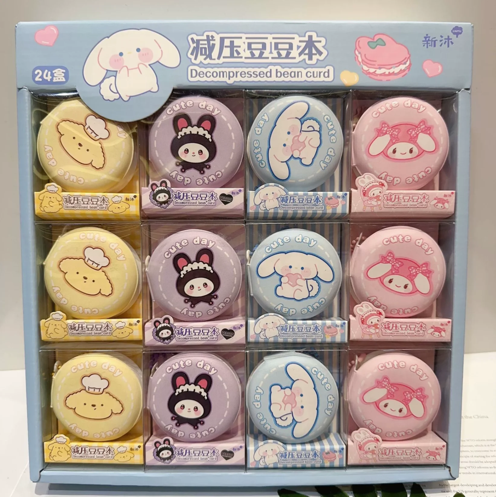 Giấy note mini Sanrio family