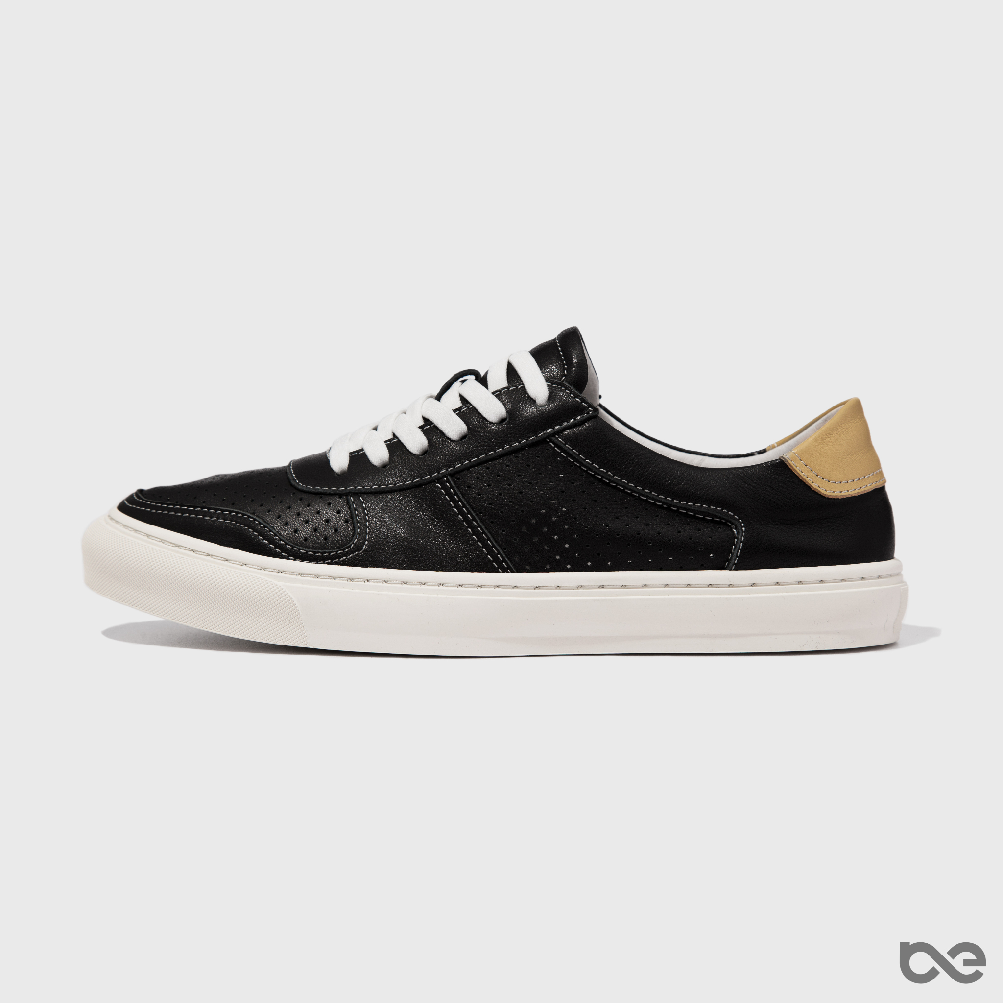 Tacco Sneakers | Đen gót nâu vàng - FS