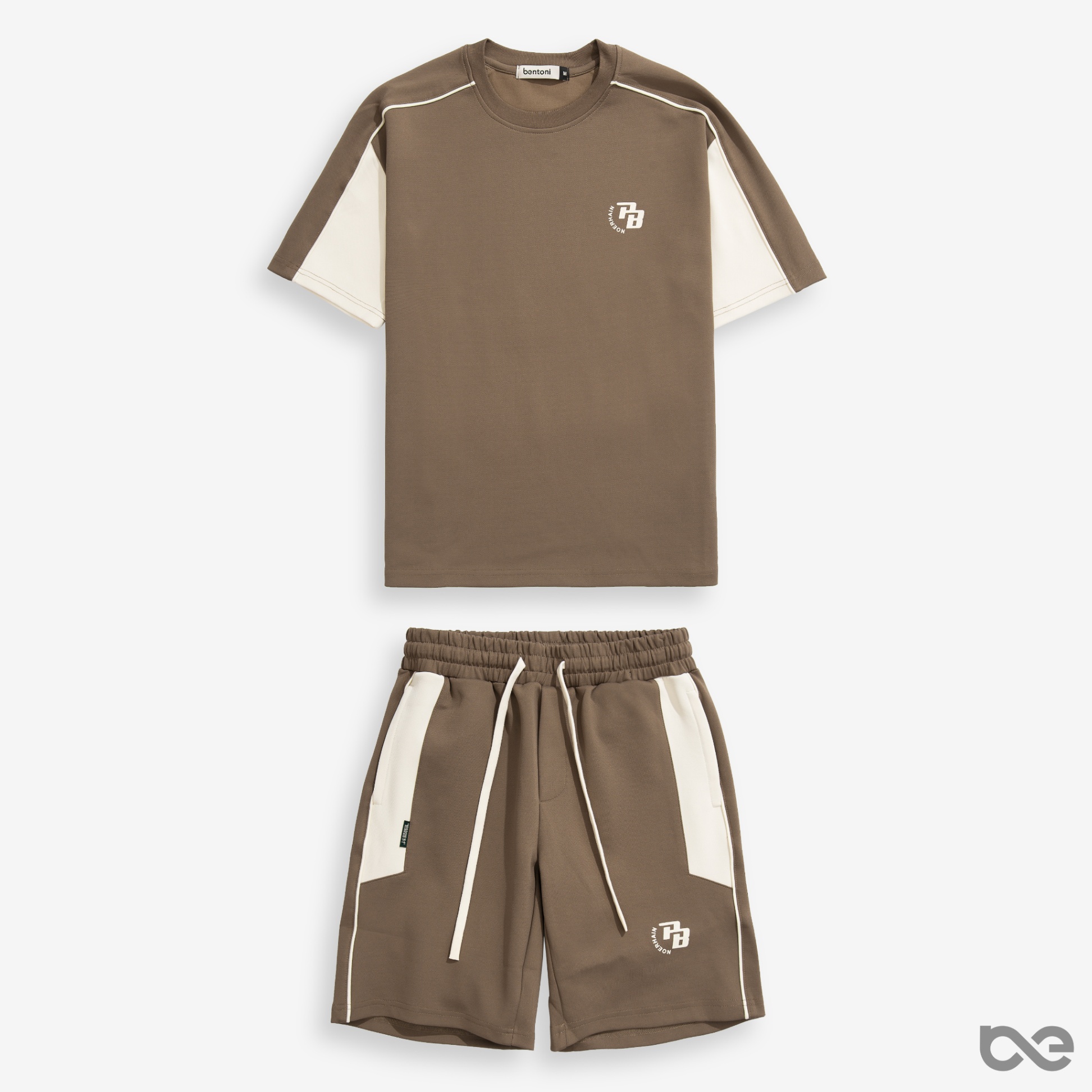 Egan Set | Nâu phối trắng
