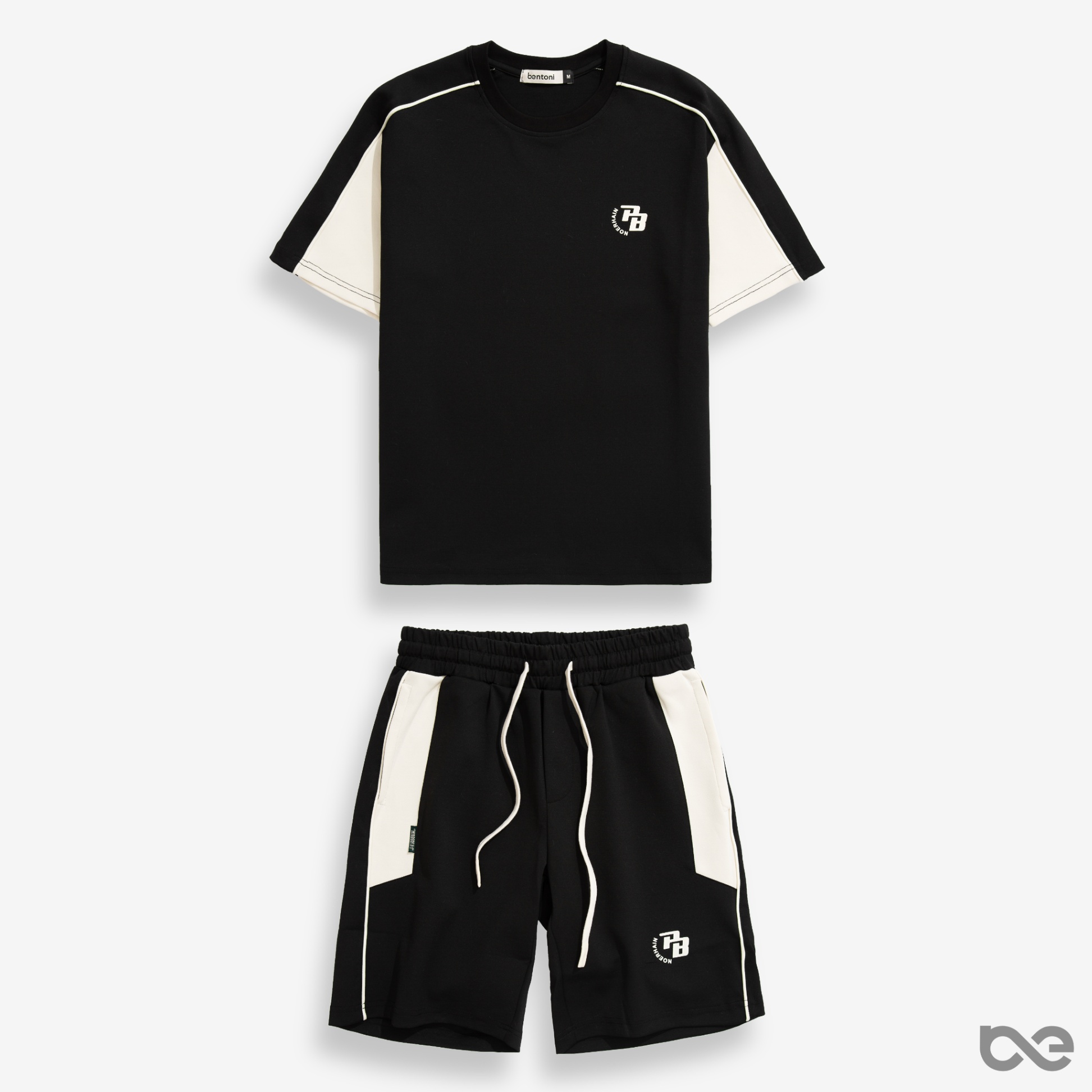Egan Set | Đen phối trắng