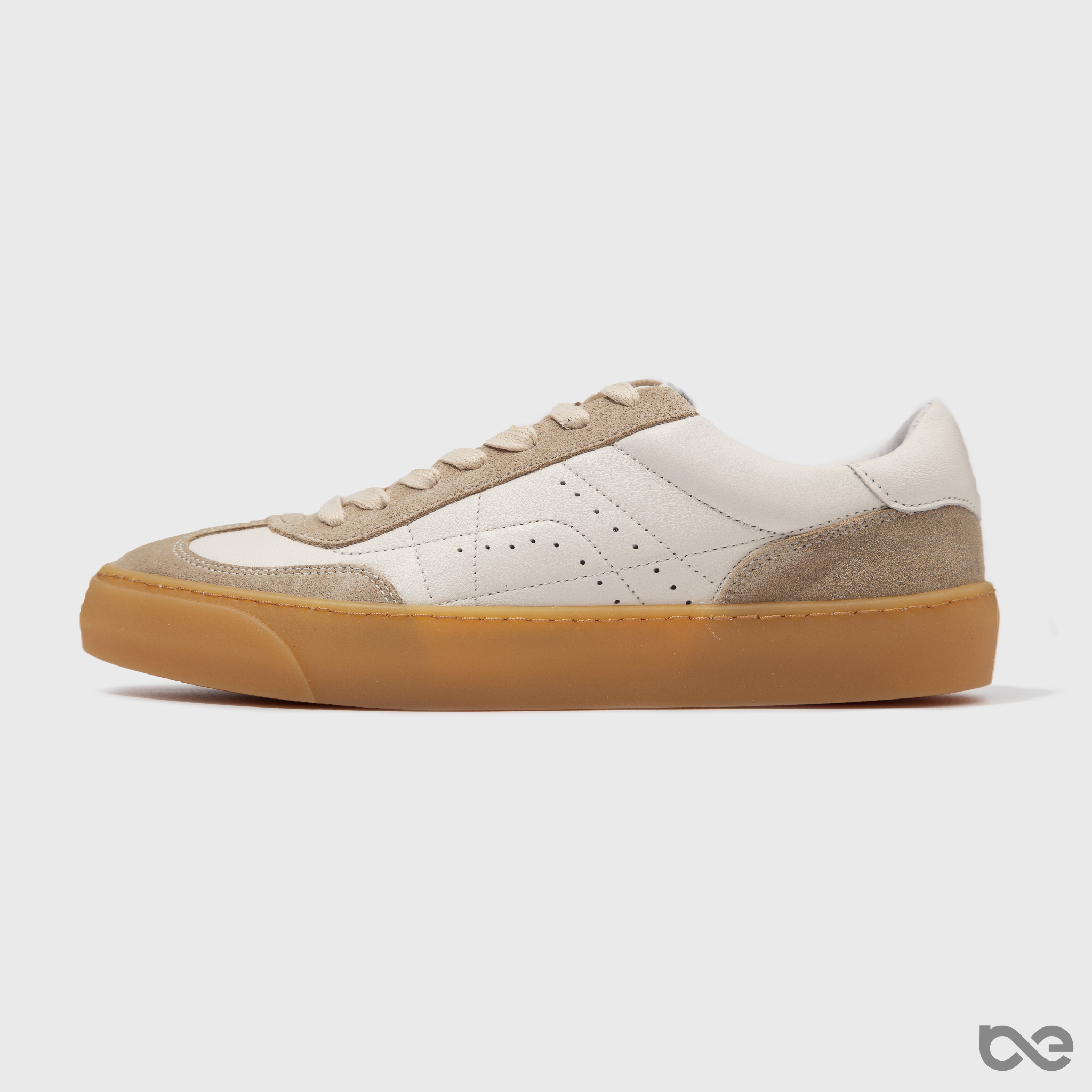 Enzo Sneakers | Trắng phối nâu