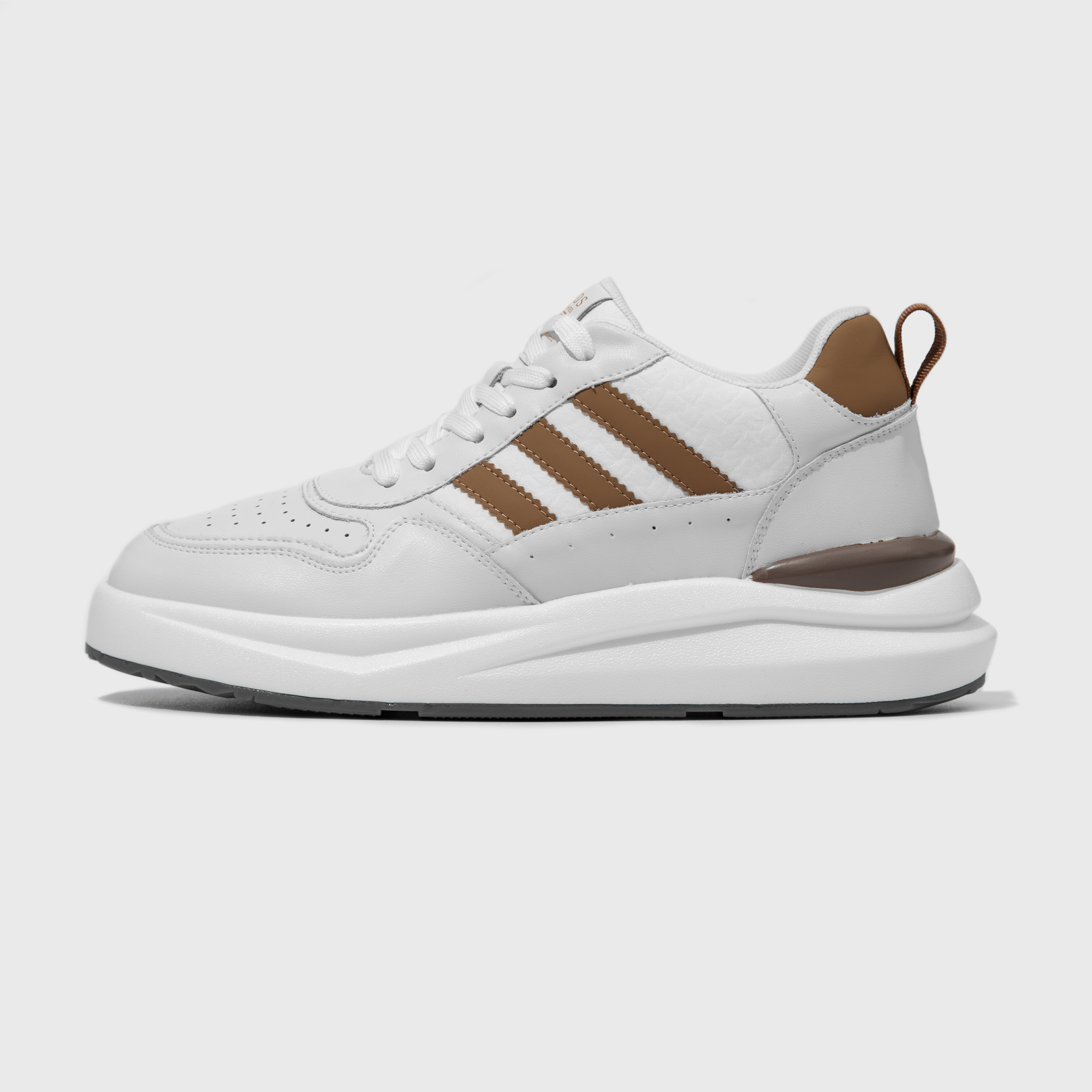 Alto Sneakers | Trắng phối nâu