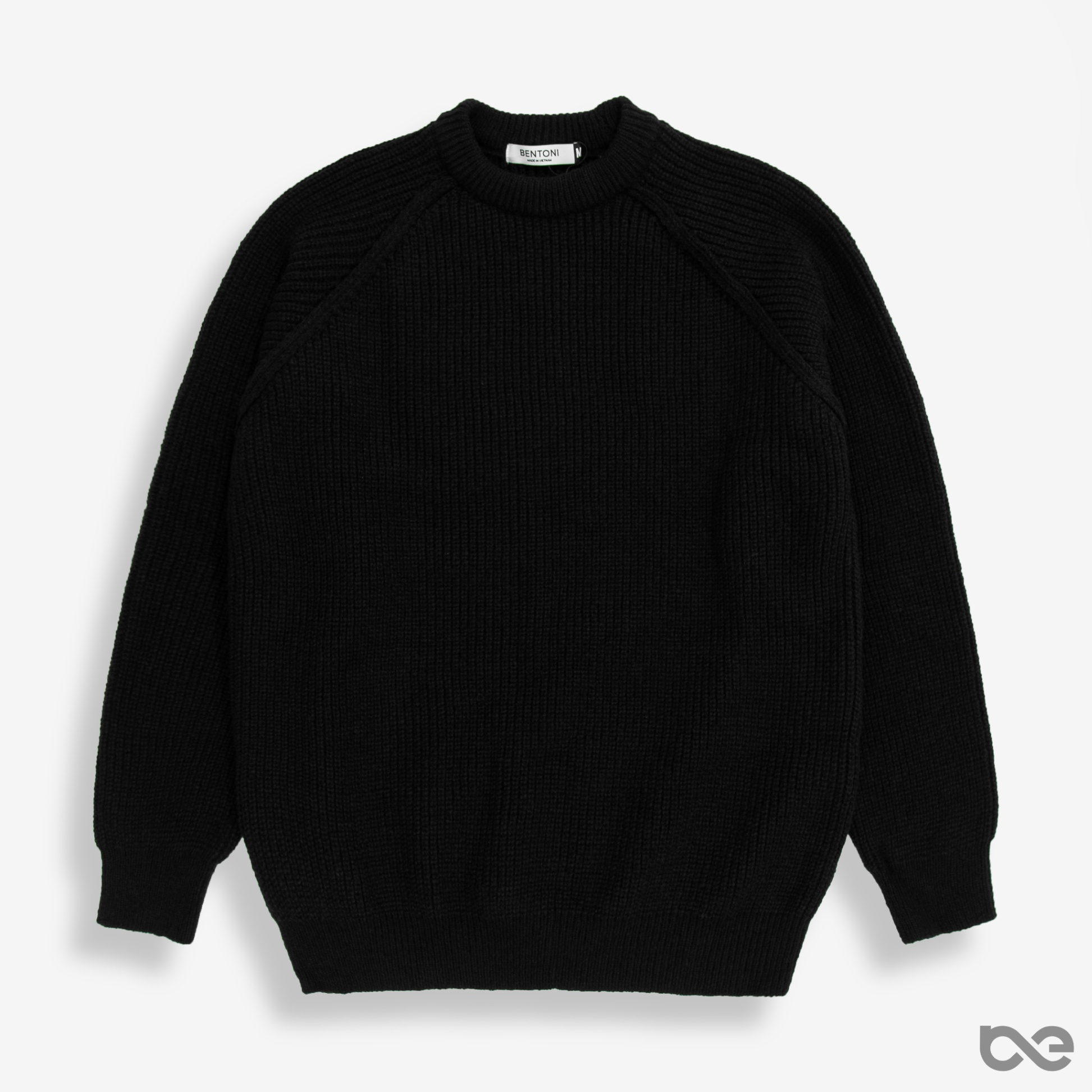 Savy Sweater | Len đen gân