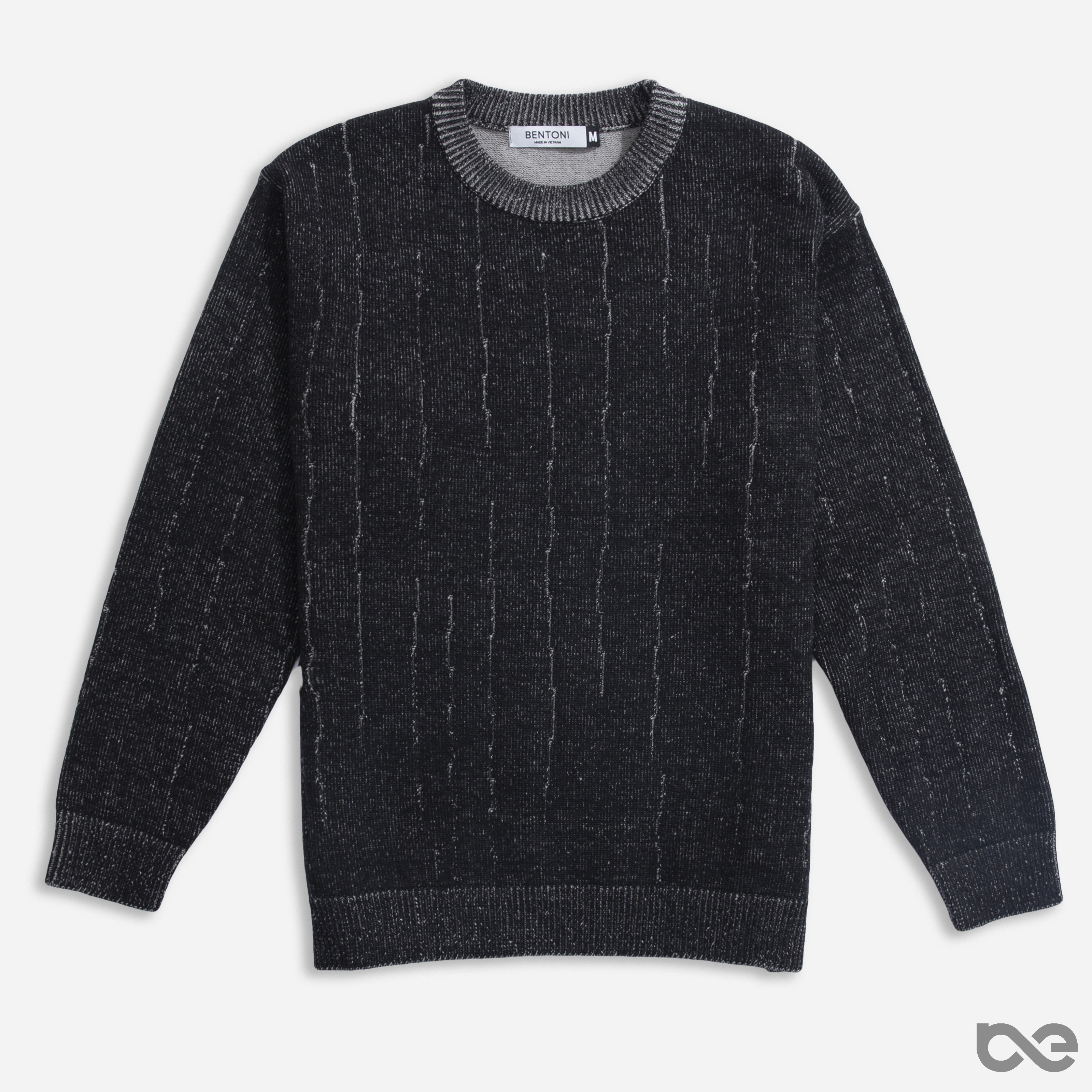 Haven Sweater | Xám vân sọc lót ghi
