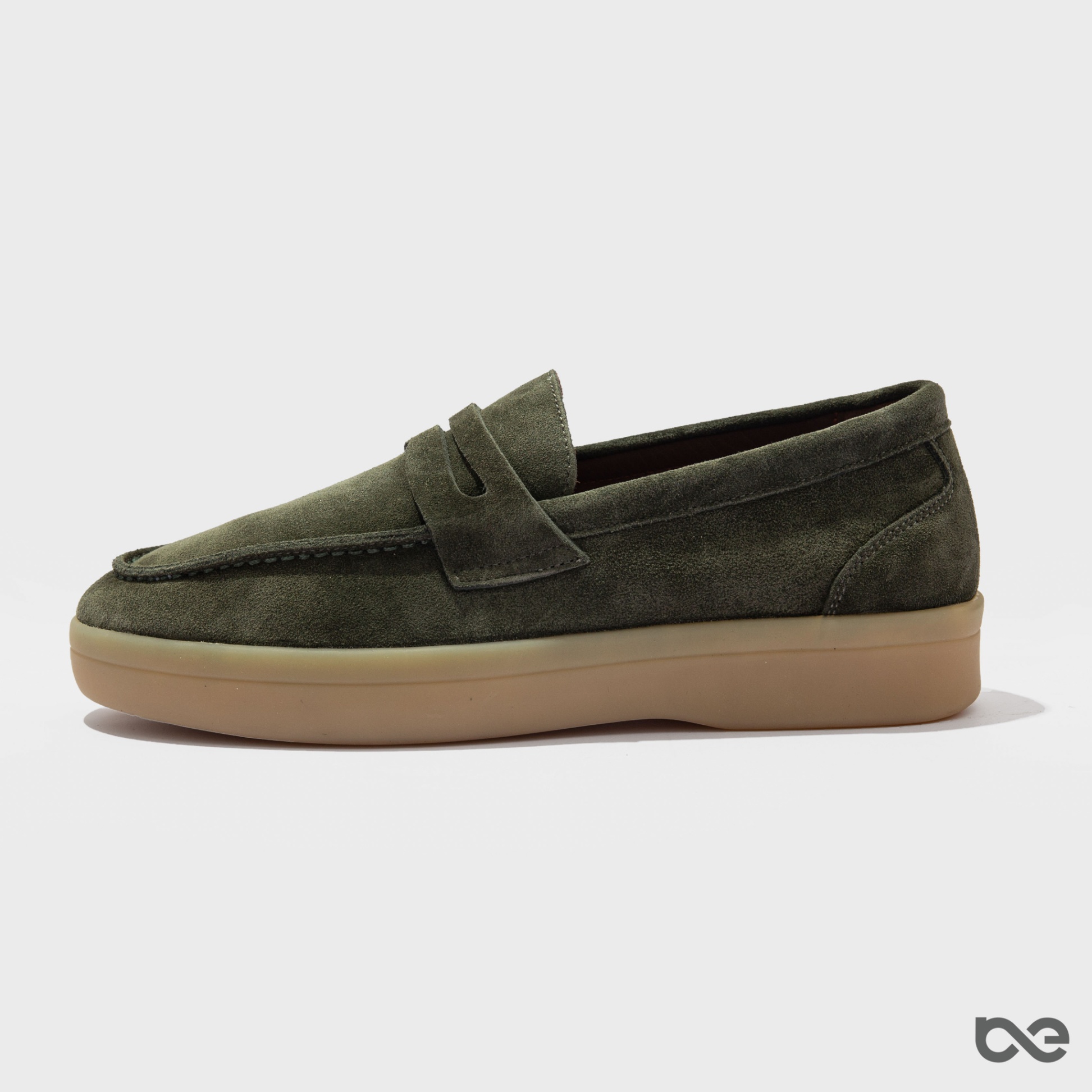 Atlas Slip-On | Xanh rêu đế be