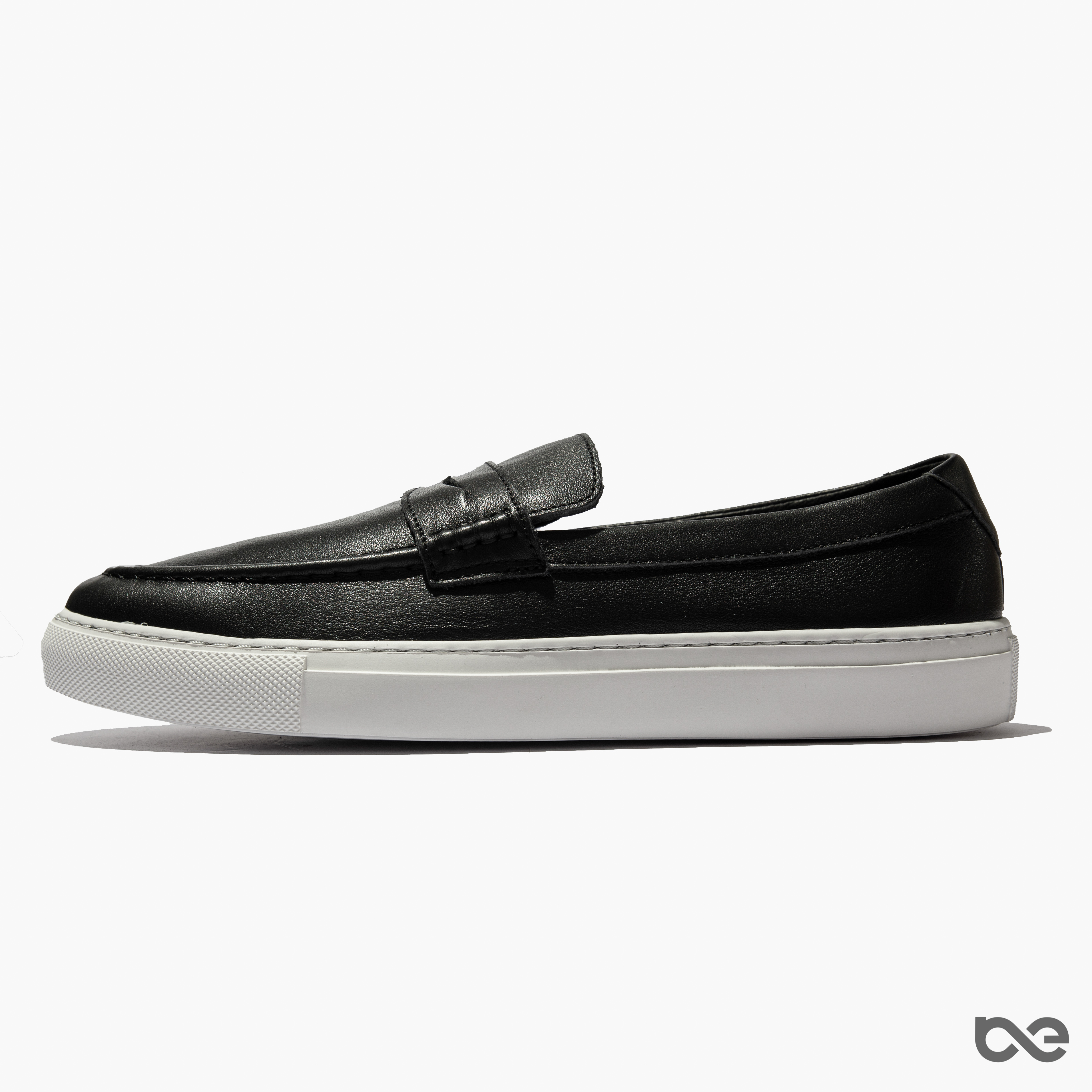 Ethan Slip-on | Đen Đế Trắng-FS