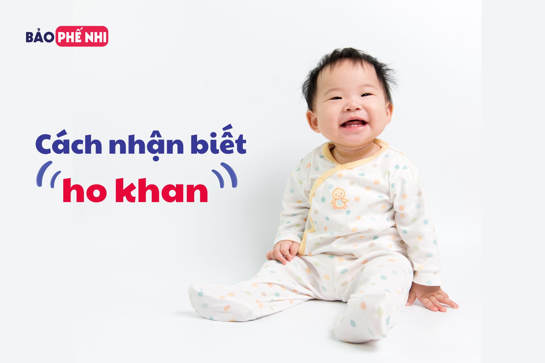 Cách nhận biết ho khan ở trẻ