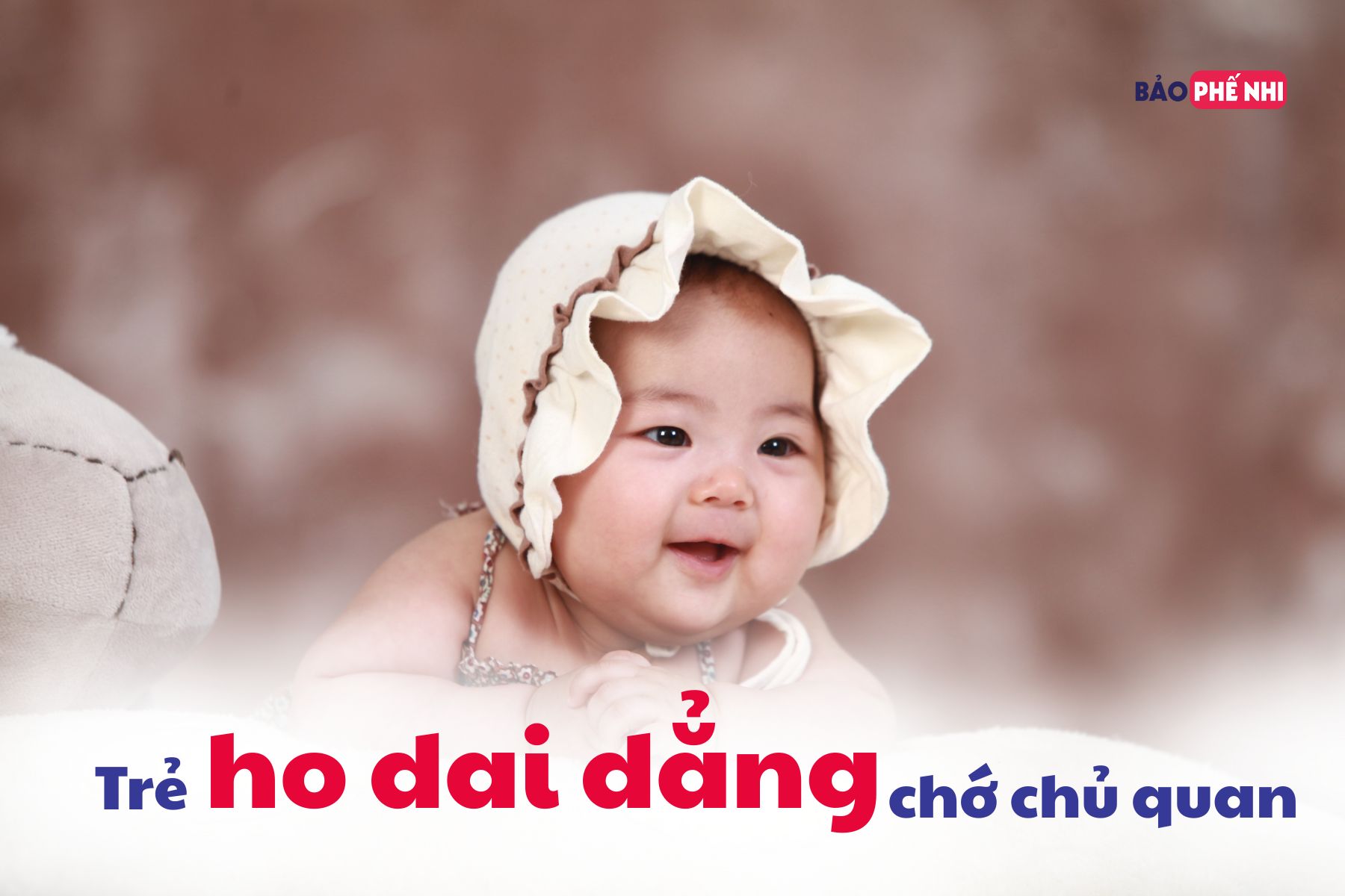 Trẻ ho dai dẳng ba mẹ chớ chủ quan
