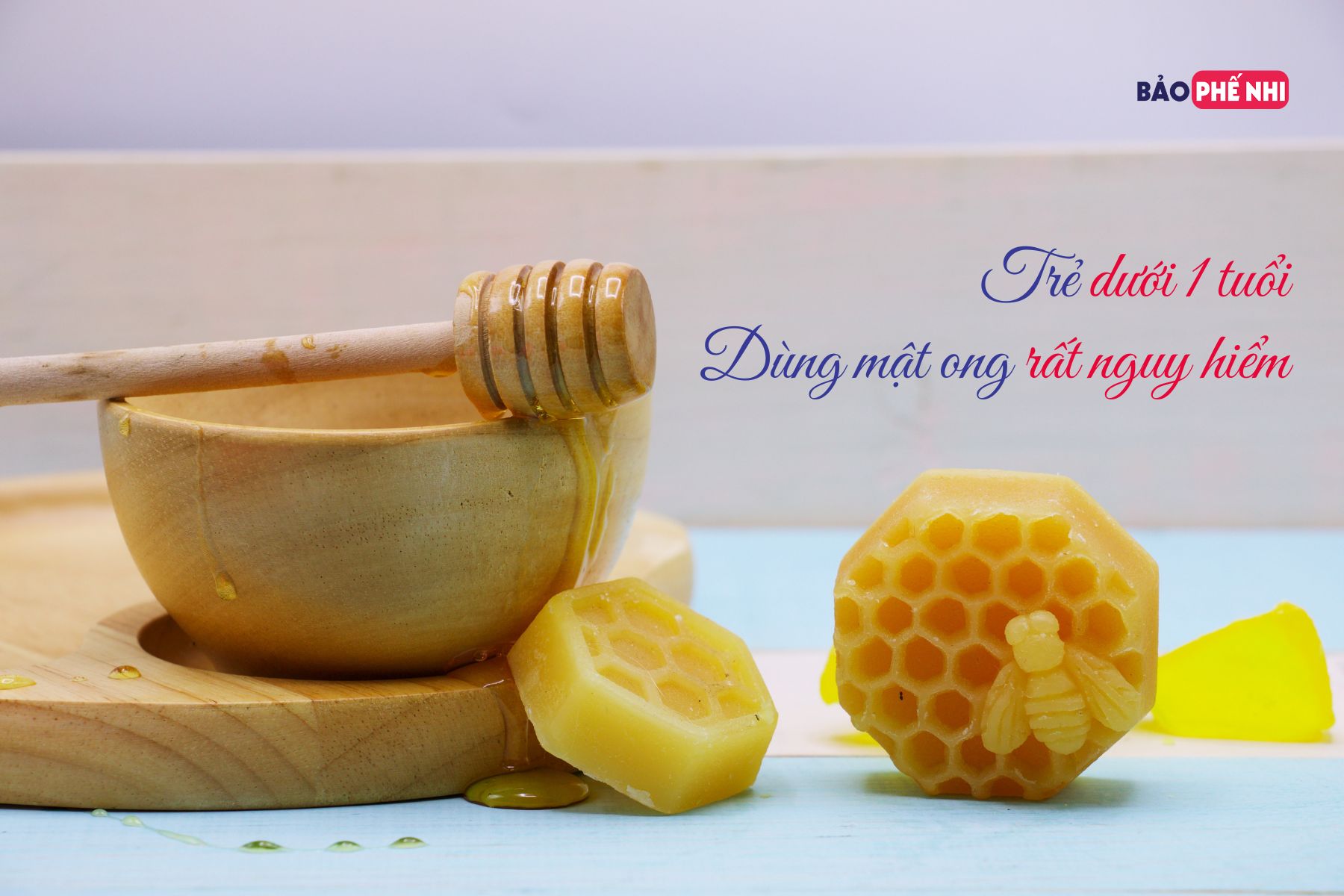 Trẻ dưới 1 tuổi dùng mật ong trị ho rất nguy hiểm
