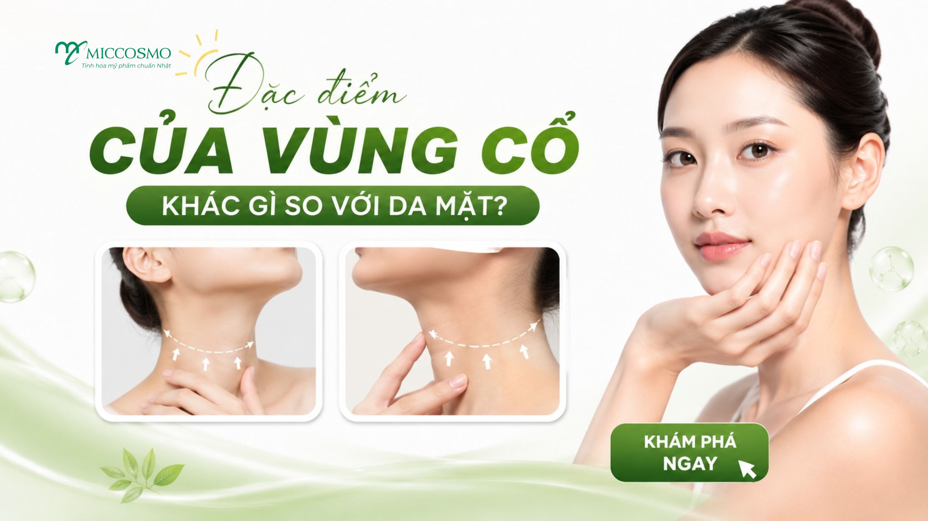 Vì Sao Da Vùng Cổ Nhanh Lộ Tuổi Hơn Khuôn Mặt?