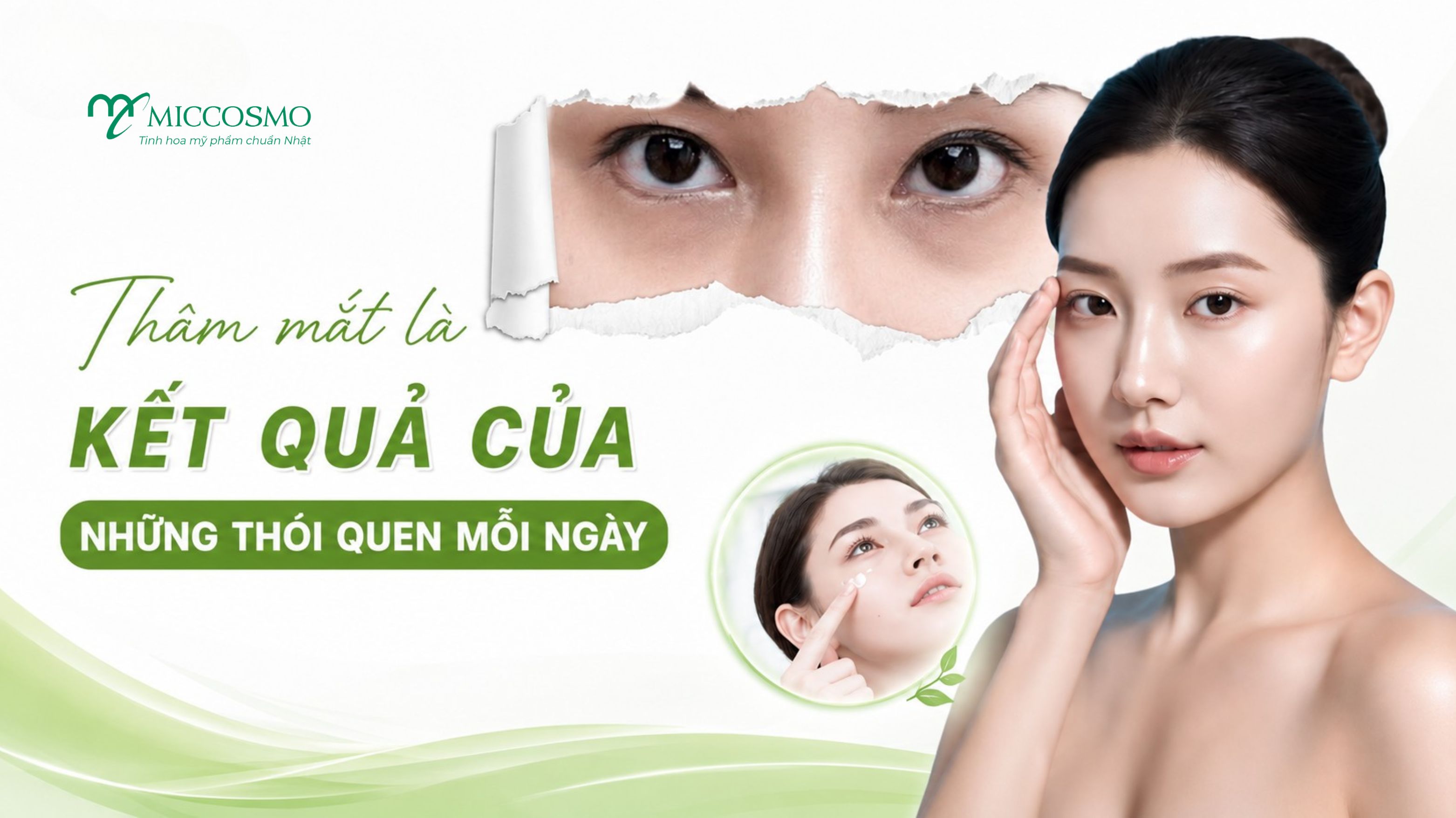 5 Thói Quen Hỗ Trợ Cách Ngừa Thâm Mắt Hiệu Quả Tại Nhà
