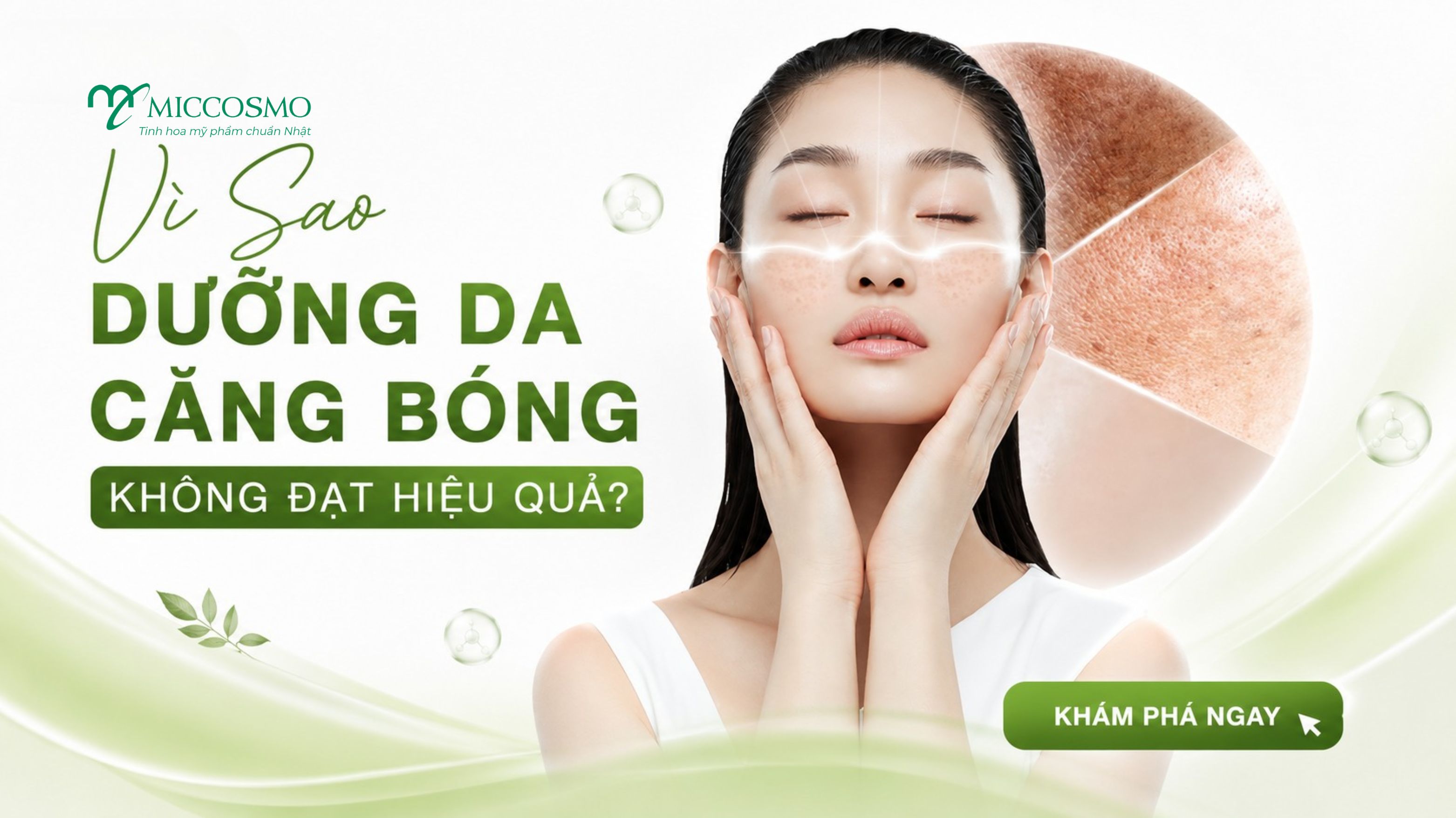 3 Sai Lầm Khiến Da Không Căng Bóng Như Mong Muốn