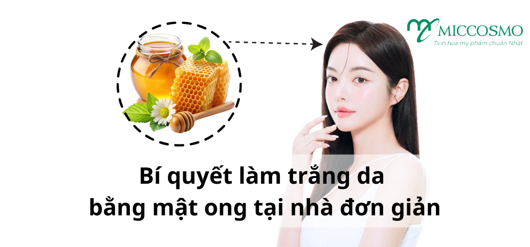 Bí quyết làm trắng da bằng mật ong tại nhà đơn giản