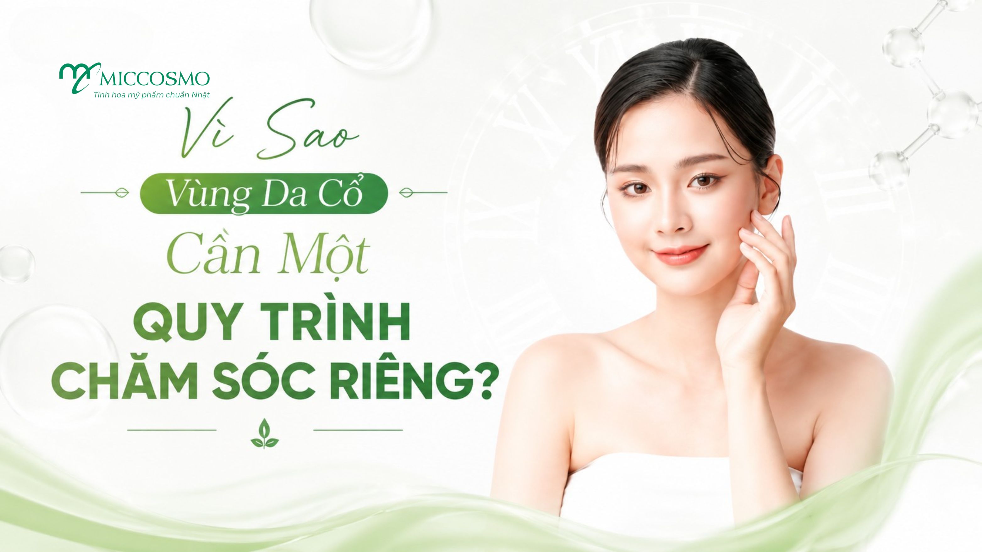 4 Tiêu Chí Chăm Sóc Da Cổ Đúng Cách Hiệu Quả