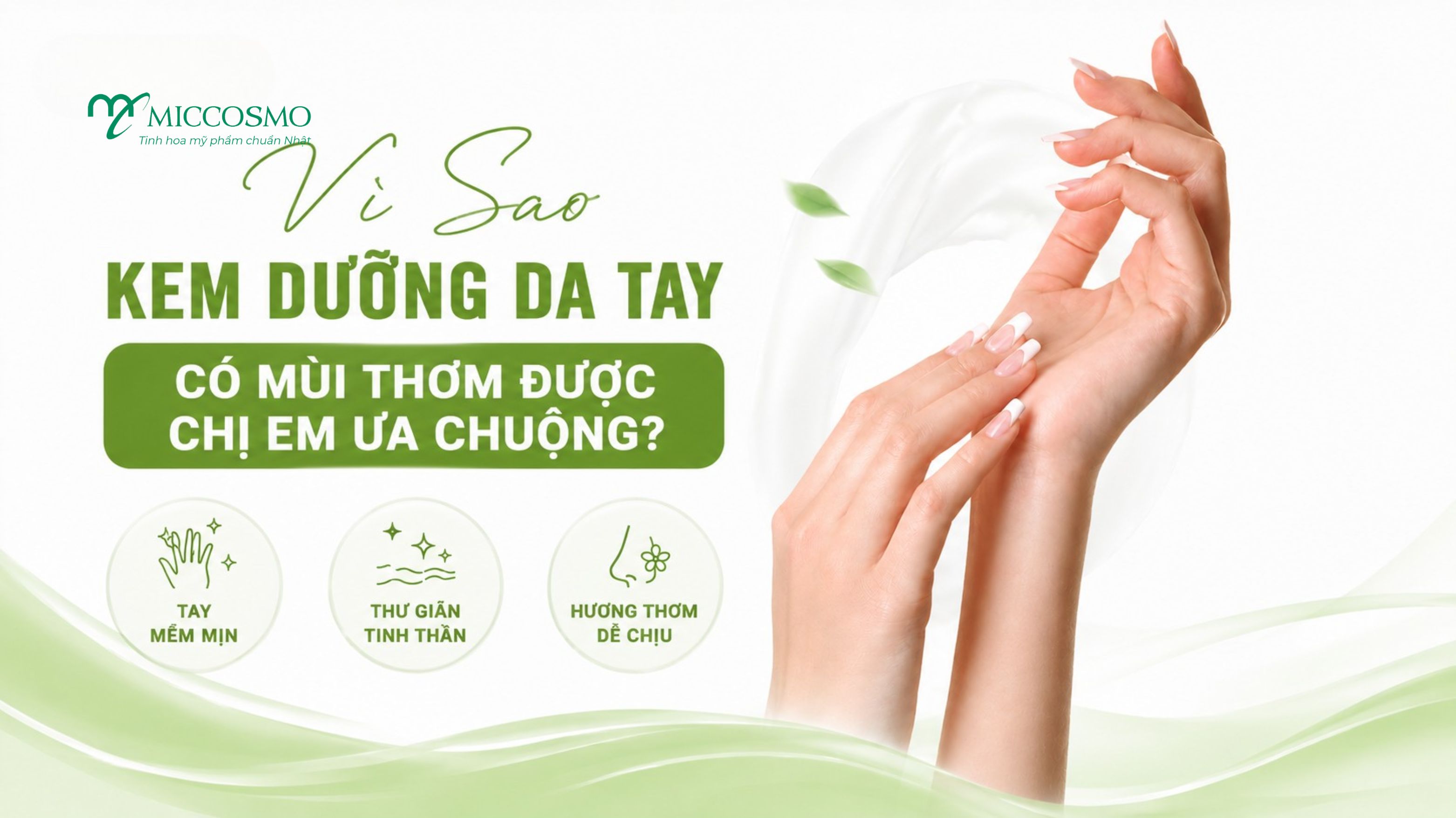 Bí Mật Kem Dưỡng Da Tay Có Mùi Thơm được chị em yêu thích
