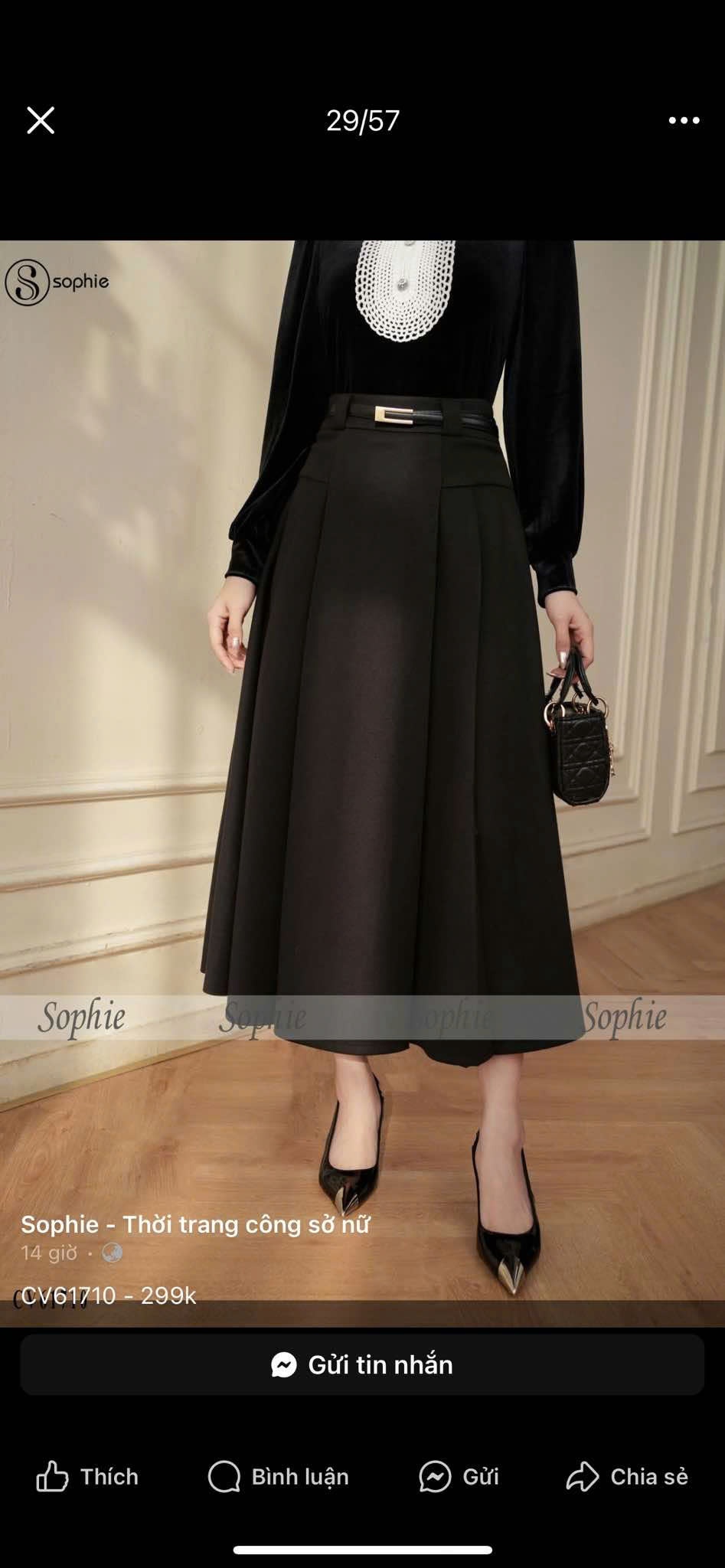Chân váy Đ_SCV61710