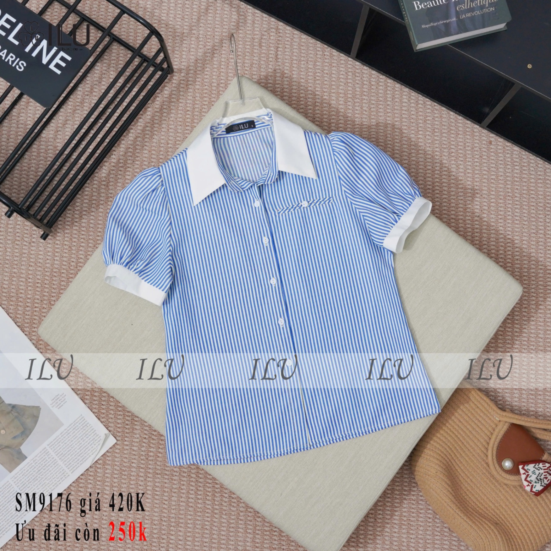 Sơ mi CT2_ISM9176 kẻ